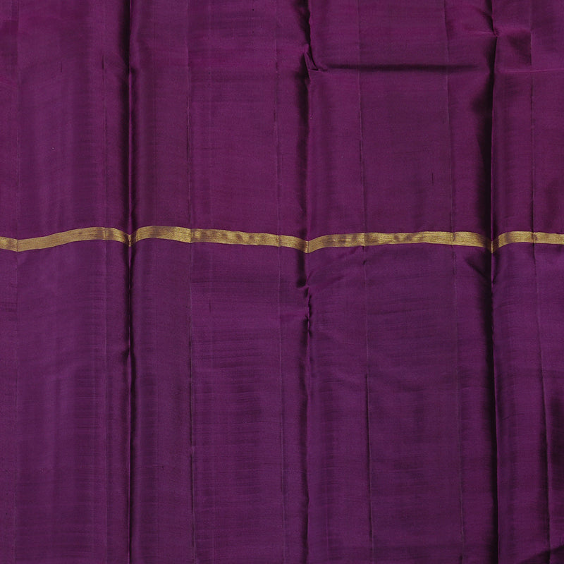 Hayagrivas Muppagam (Rosewood Pink,Grey And Purple) Handloom Kanjivaram Silk Saree KBD1948B1-11