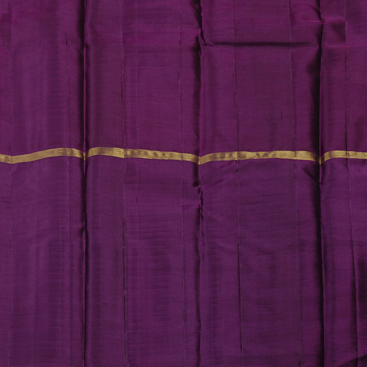 Hayagrivas Muppagam (Rosewood Pink,Grey And Purple) Handloom Kanjivaram Silk Saree KBD1948B1-11