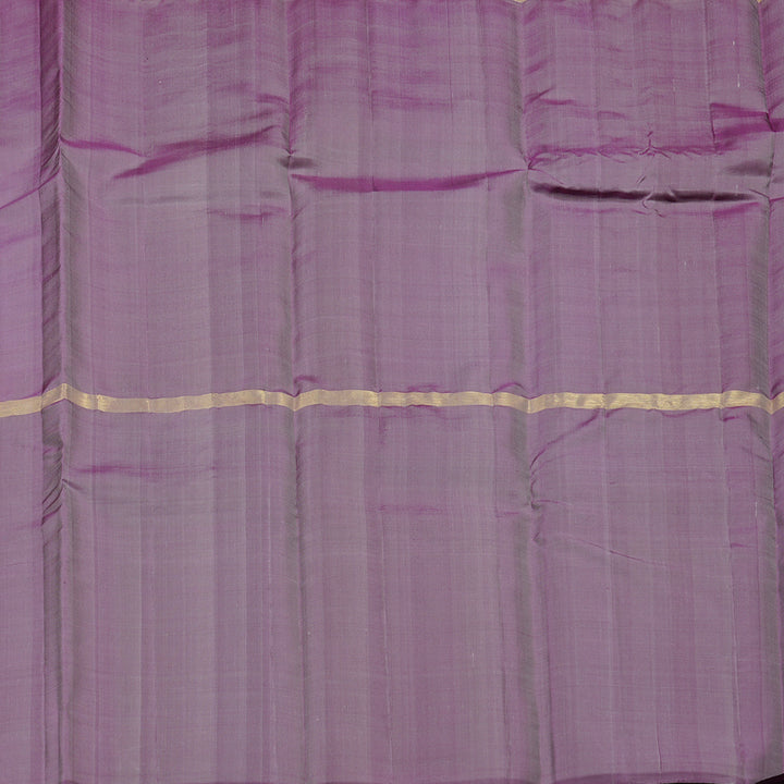Hayagrivas Muppagam (Light Peach Pink,Silver Grey And Purple) Handloom Kanjivaram Silk Saree KBD1948B1-15