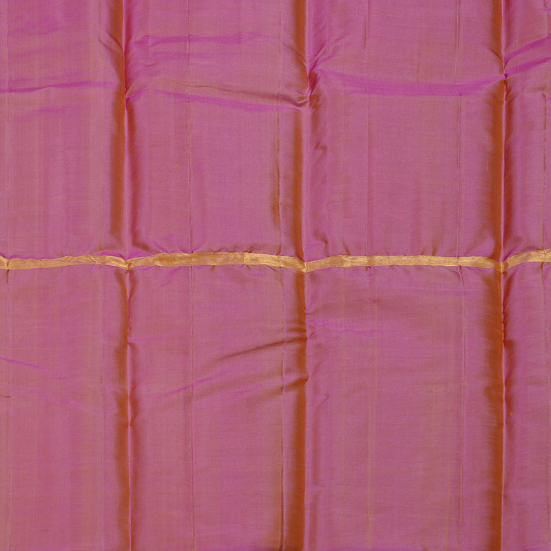 Hayagrivas Muppagam (Sea Blue,Peach Pink And Pink) Handloom Kanjivaram Silk Saree KBD1948B1-18