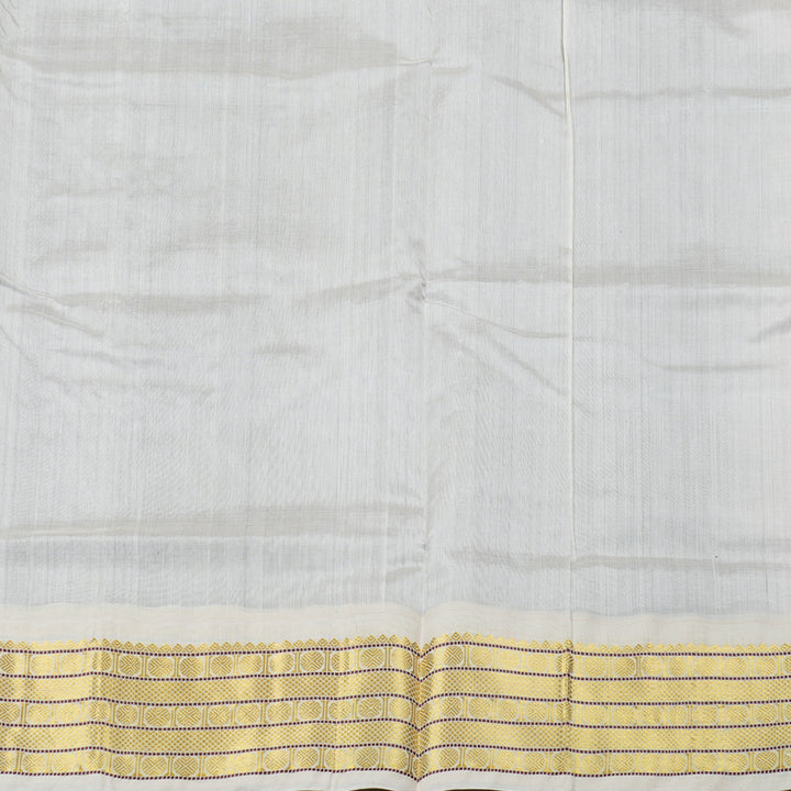 Hayagrivas Handloom Silk Cotton Saree In Alluring Light Purple KBD1951B1-6