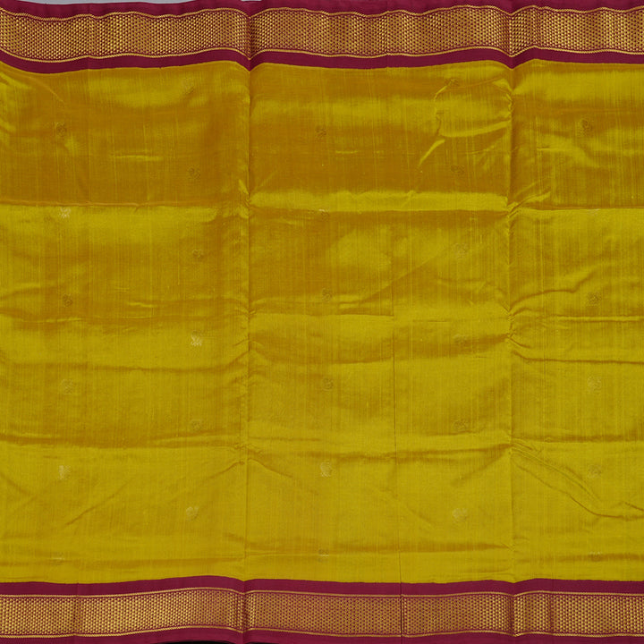 Hayagrivas Handloom Silk Cotton Saree in Energetic Medallion Colour KBD1951B1-9