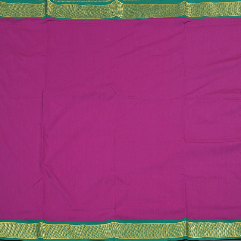 Hayagrivas Ten Yards Semi Silk Saree in Dreamy Magenta Pink KBD1953B14-3