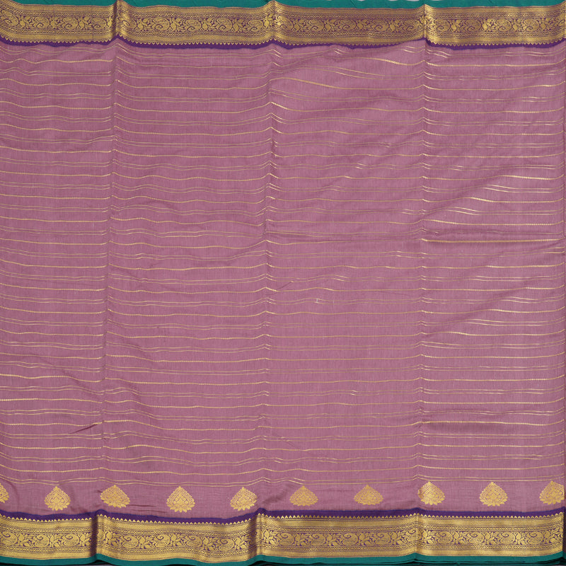 Hayagrivas Ten Yards Semi Silk Saree in Enchanting Rosewood Pink KBD1953B24-1
