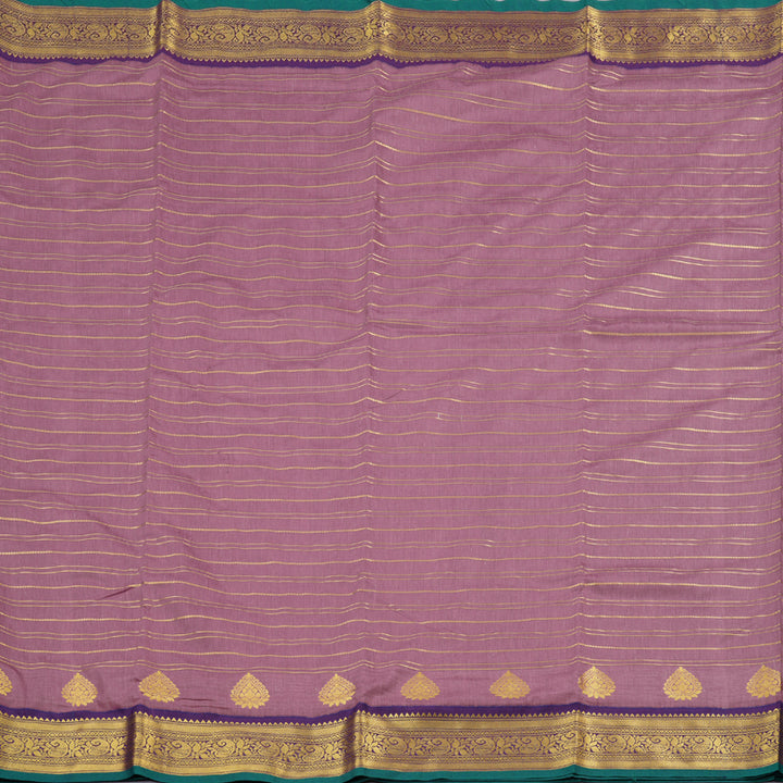 Hayagrivas Ten Yards Semi Silk Saree in Enchanting Rosewood Pink KBD1953B24-1