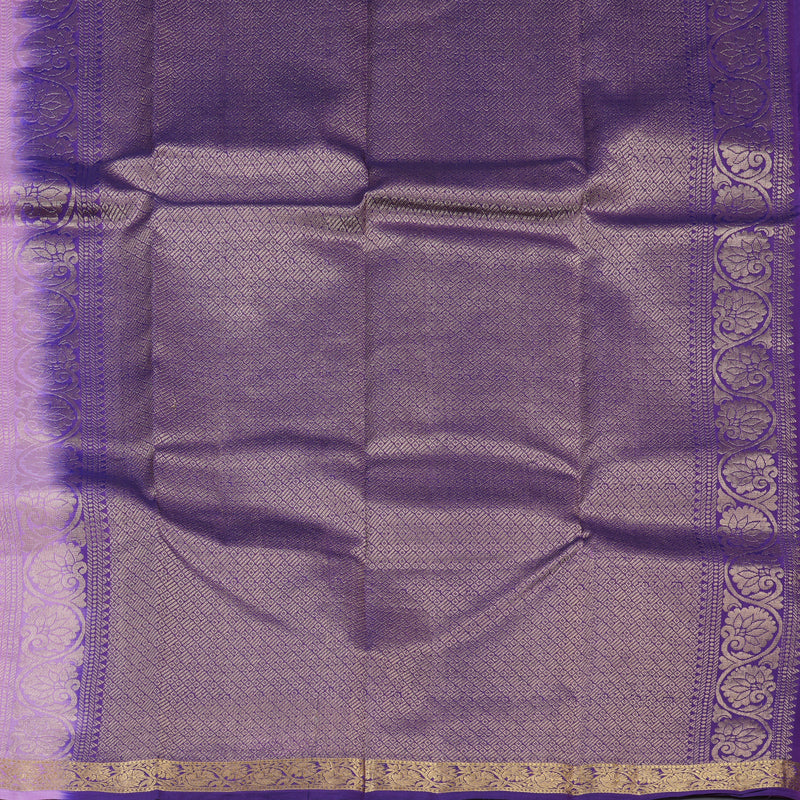 Hayagrivas Lavender Handloom Kanjivaram Silk Saree KBD1972B2-7