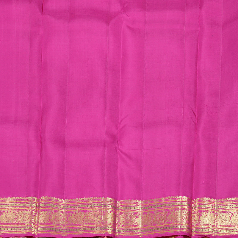 Hayagrivas Handloom Kanjivaram Silk Saree in Opulent Purple KBD1975B1-1