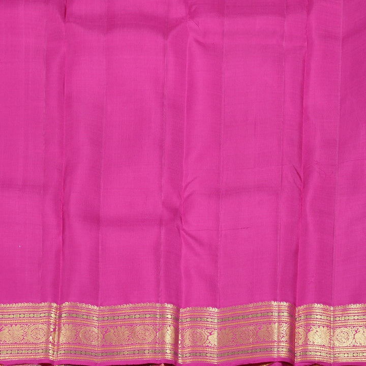 Hayagrivas Handloom Kanjivaram Silk Saree in Opulent Purple KBD1975B1-1