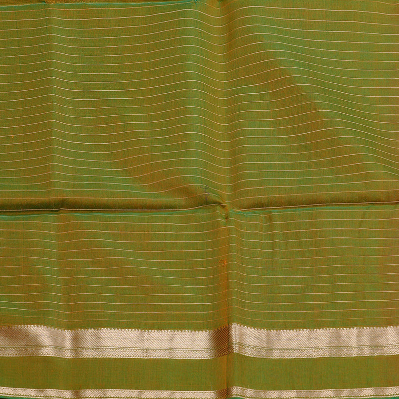 Hayagrivas Handloom Kora Silk Cotton Saree in Majestic Red KBD1978B1-3