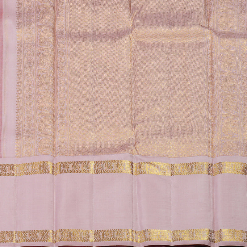 Hayagrivas Handloom Kanjivaram Silk Saree in Red KBD1981B8-1