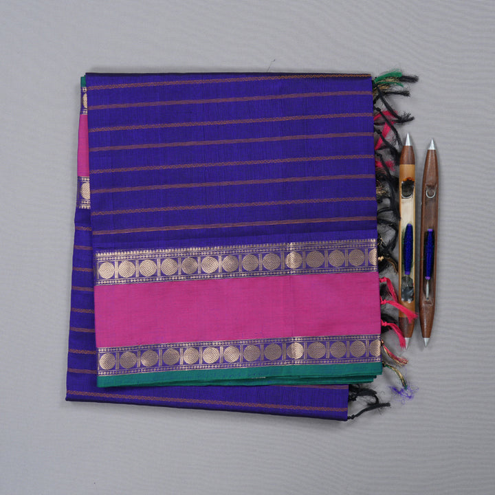 Hayagrivas Handloom Silk Cotton Saree KBD1982B1-3