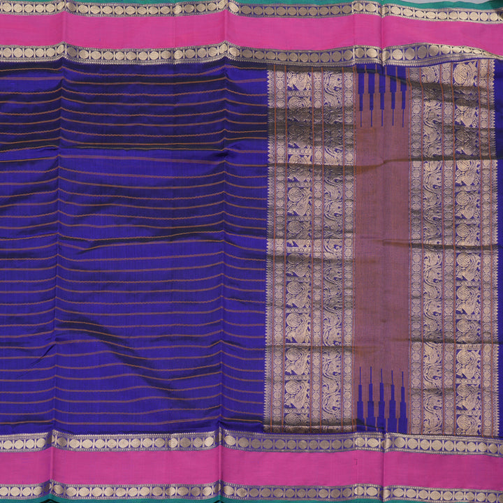 Hayagrivas Handloom Silk Cotton Saree KBD1982B1-3