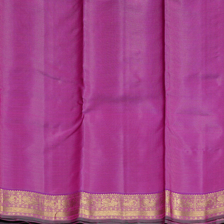 Hayagrivas Purple Handloom Kanjivaram Silk Saree KBD1984B1-1