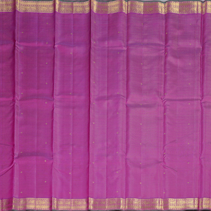 Hayagrivas Purple Handloom Kanjivaram Silk Saree KBD1984B1-1