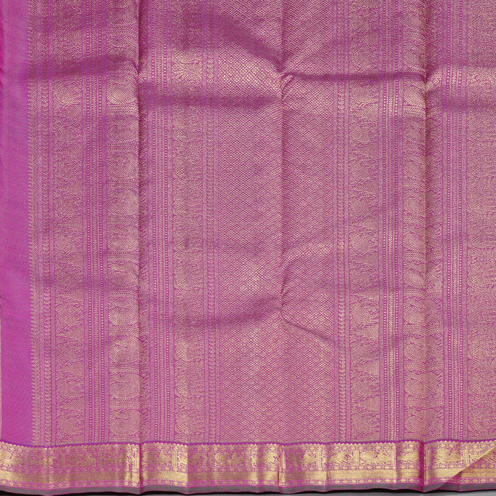 Hayagrivas Purple Handloom Kanjivaram Silk Saree KBD1984B1-1