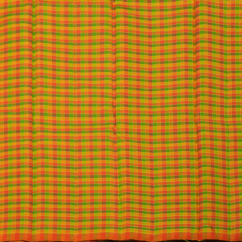 Hayagrivas Handloom Purplish-Blue Kanjivaram Silk Saree KBD1988B3-2