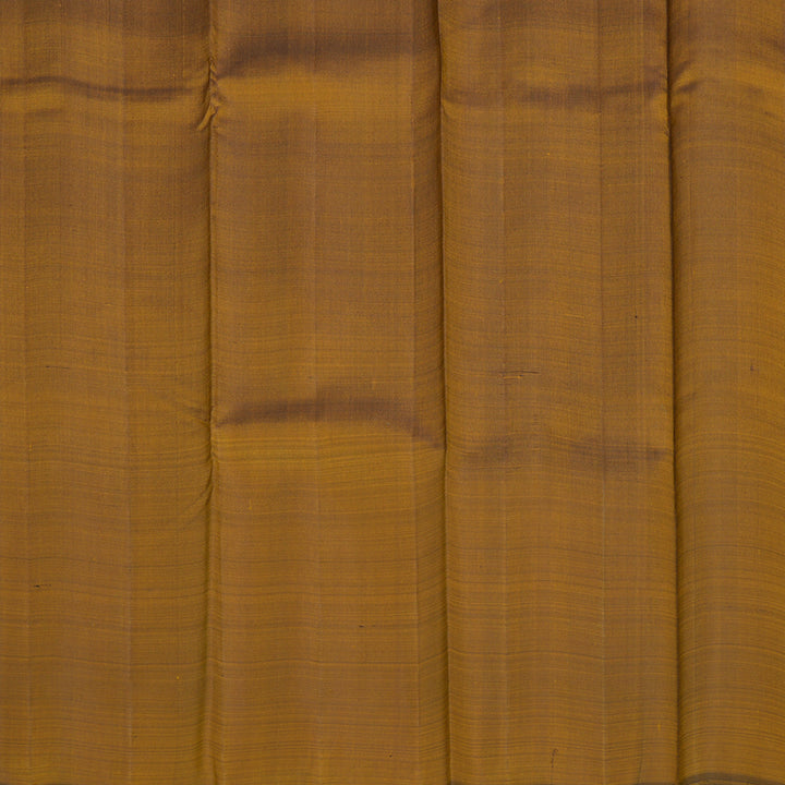 Hayagrivas Handloom Thread Work Silk Saree in Araku Maroon with Temple Border KBD1990B3-5