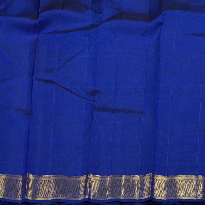 Hayagrivas Blue Handloom Kanjivaram Silk Saree KBD1995B2-1
