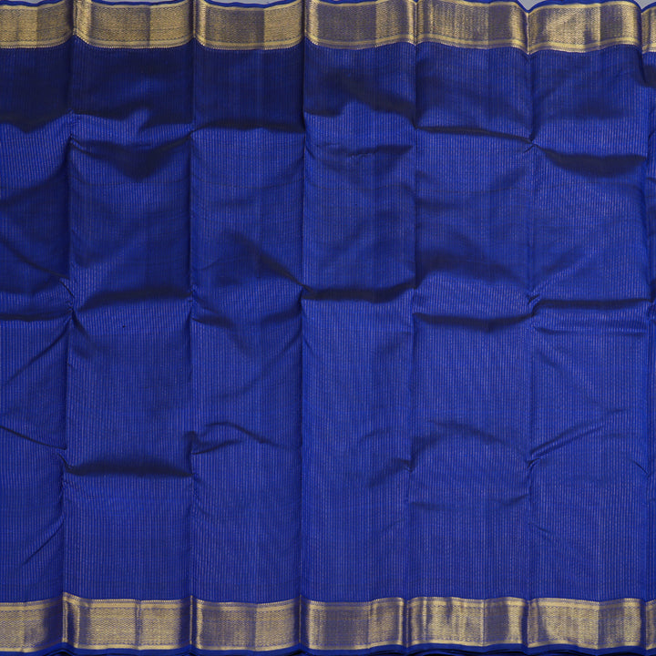 Hayagrivas Blue Handloom Kanjivaram Silk Saree KBD1995B2-1