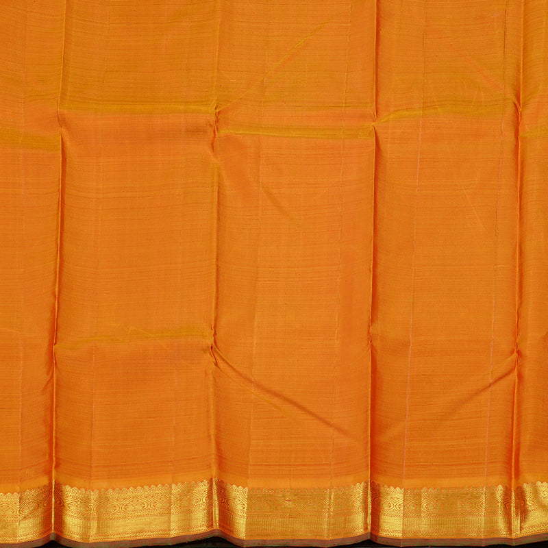 Hayagrivas Handloom Kanjivaram Silk Saree in Timeless Blue KBD2005B1-1