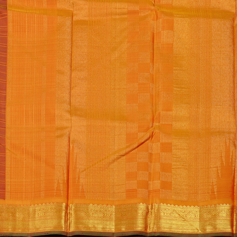 Hayagrivas Handloom Kanjivaram Silk Saree in Timeless Blue KBD2005B1-1