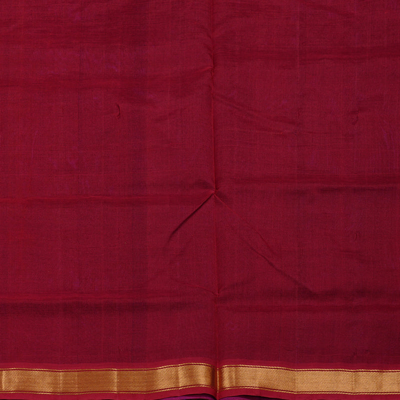 Hayagrivas Handloom Silk Cotton Saree in Opulent Blue KBD2008B1-27