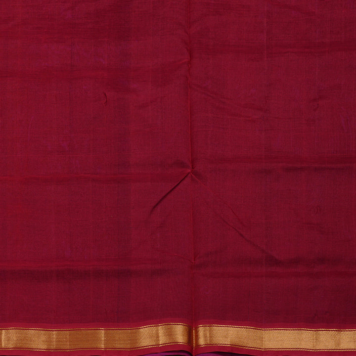 Hayagrivas Handloom Silk Cotton Saree in Opulent Blue KBD2008B1-27