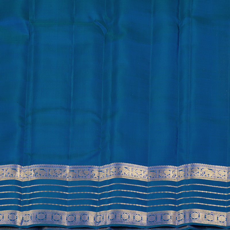 Hayagrivas Handloom Kanjivaram Silk Saree in Lustrous Purple KBD2010B6-2