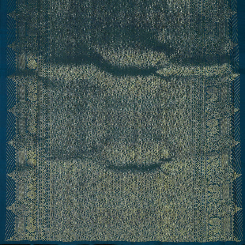 Hayagrivas Handloom Multicolour Checks Kanjivaram Silk Saree KBD2010B9-1