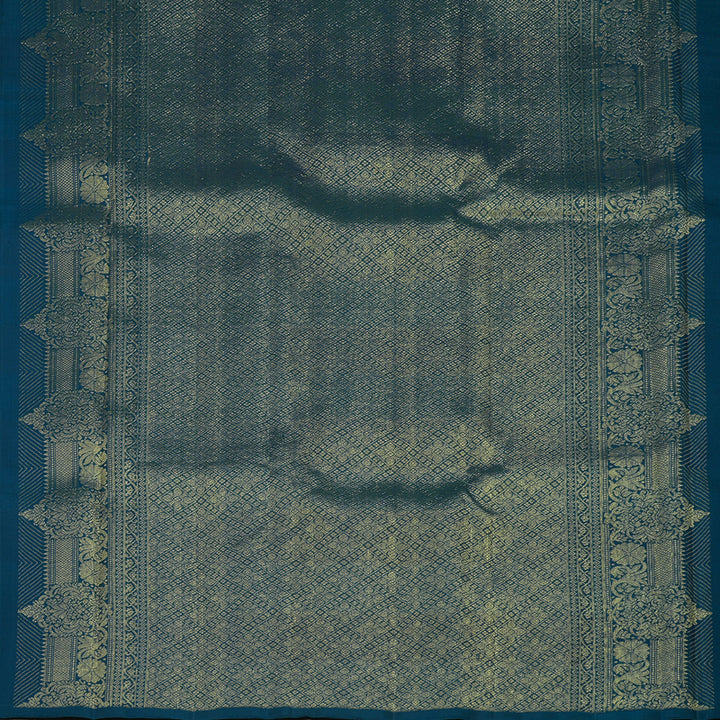 Hayagrivas Handloom Multicolour Checks Kanjivaram Silk Saree KBD2010B9-1