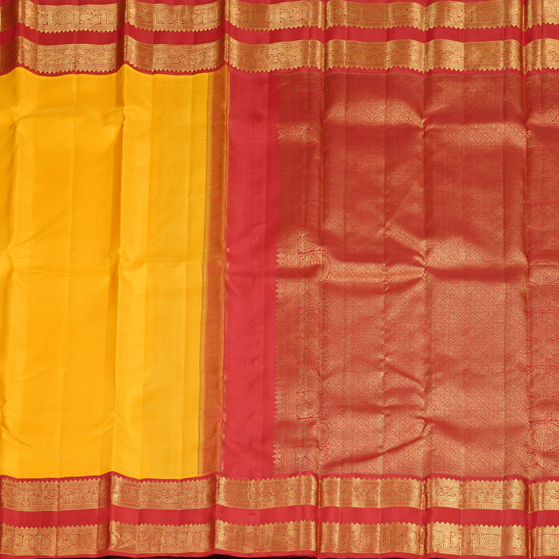 Hayagrivas Handloom Kanjivaram Silk Saree KBD2024B1-1