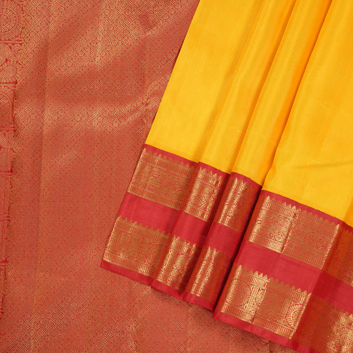 Hayagrivas Handloom Kanjivaram Silk Saree KBD2024B1-1