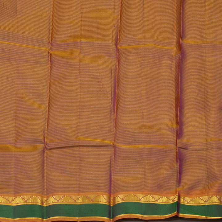 Hayagrivas Dual Tone (Sky Blue With Pink) Handloom Kanjivaram Silk Saree with Mandhalir Border KBD2034C1-17