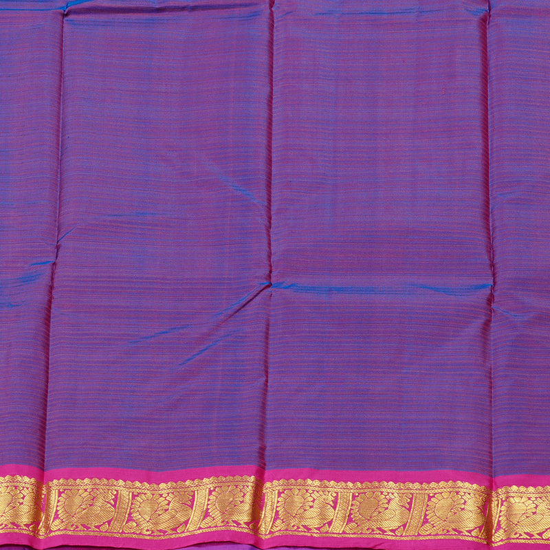 Hayagrivas Handloom Kanjivaram Silk Saree in Celestial Blue KBD2035C1-10