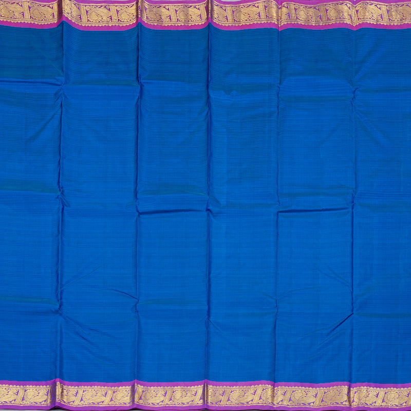 Hayagrivas Handloom Kanjivaram Silk Saree in Celestial Blue KBD2035C1-10