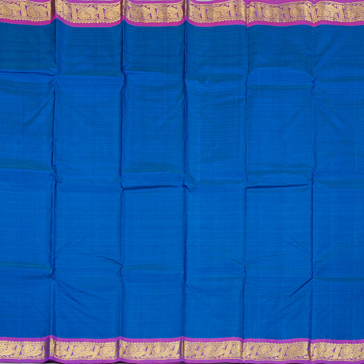 Hayagrivas Handloom Kanjivaram Silk Saree in Celestial Blue KBD2035C1-10