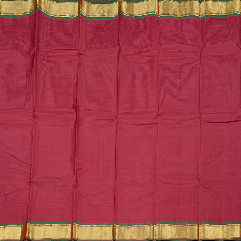 Hayagrivas Handloom Kanjivaram Silk Saree in Regal Maroon KBD2035C1-11