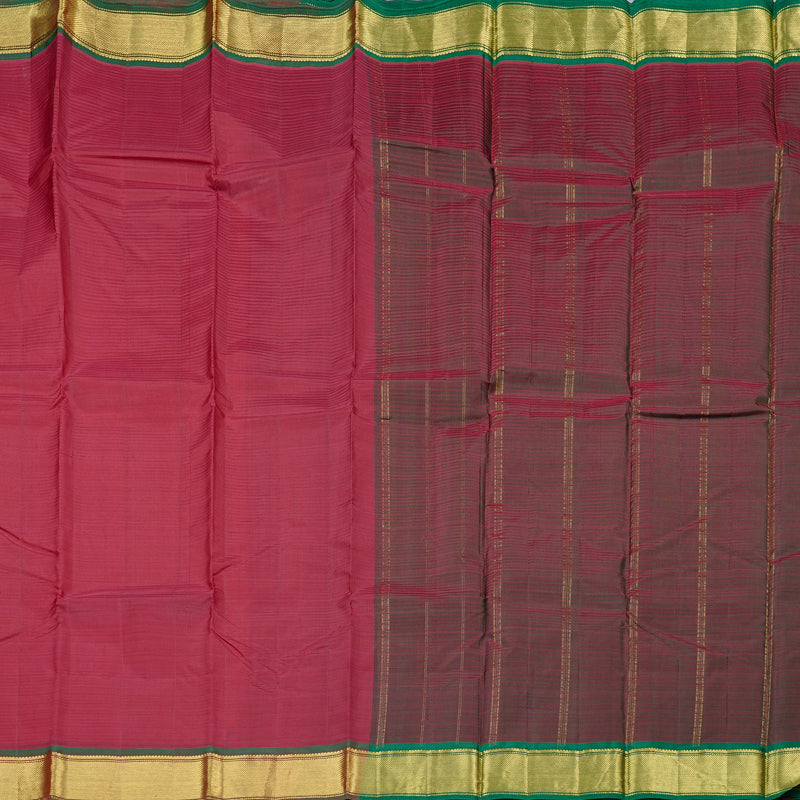 Hayagrivas Handloom Kanjivaram Silk Saree in Regal Maroon KBD2035C1-11