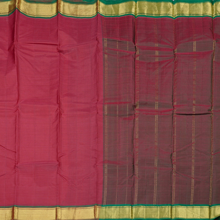 Hayagrivas Handloom Kanjivaram Silk Saree in Regal Maroon KBD2035C1-11