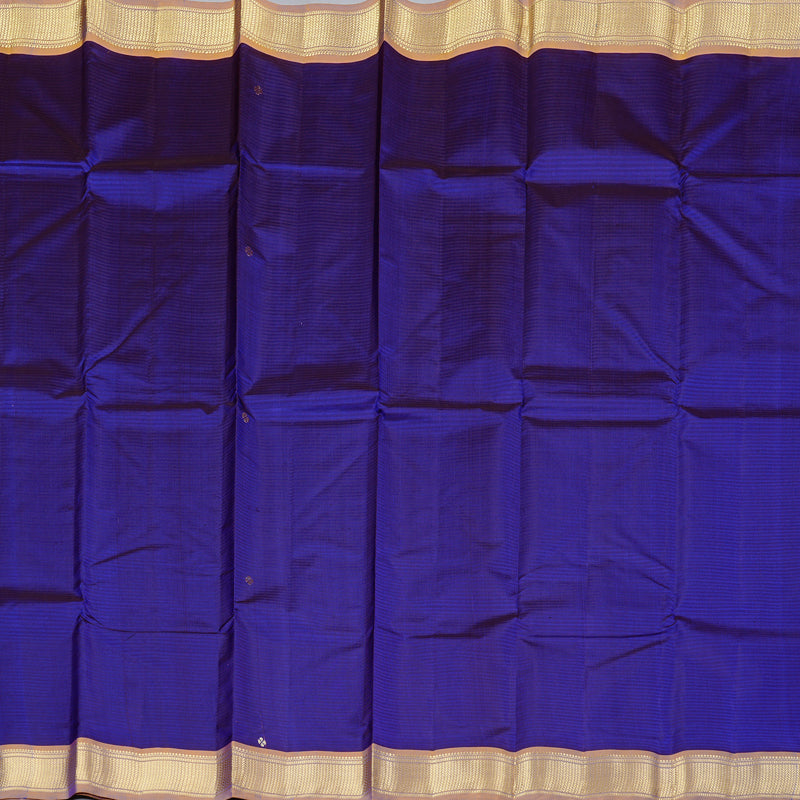 Hayagrivas Handloom Kanjivaram Silk Saree in Magical Blue KBD2036C1-3