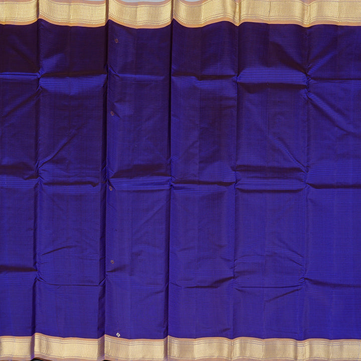 Hayagrivas Handloom Kanjivaram Silk Saree in Magical Blue KBD2036C1-3