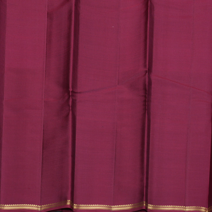 Hayagrivas Muppagam (Lilac, Bottle Green and Wine Maroon) Handloom Kanjivaram Silk Saree with Wine Maroon Border KBD2036C3-8