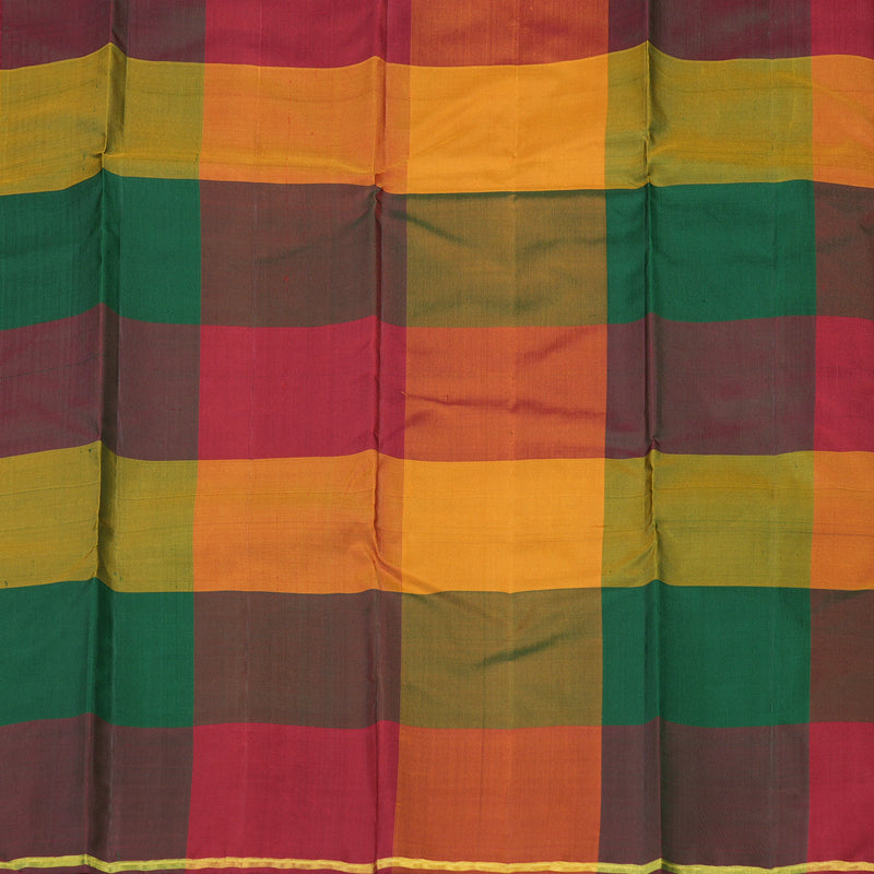 Hayagrivas Handloom Kanjivaram Silk Saree In Regal Black KBD2037C3-1