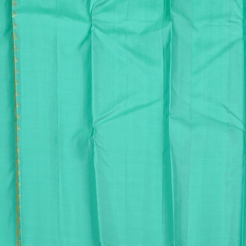 Hayagrivas Blue Handloom Kanjivaram Silk Saree KBD2038C2-1