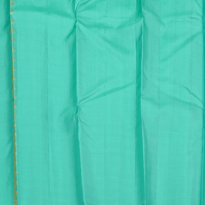 Hayagrivas Blue Handloom Kanjivaram Silk Saree KBD2038C2-1