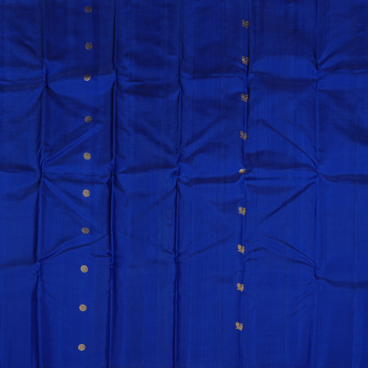 Hayagrivas Blue Handloom Kanjivaram Silk Saree KBD2038C2-1