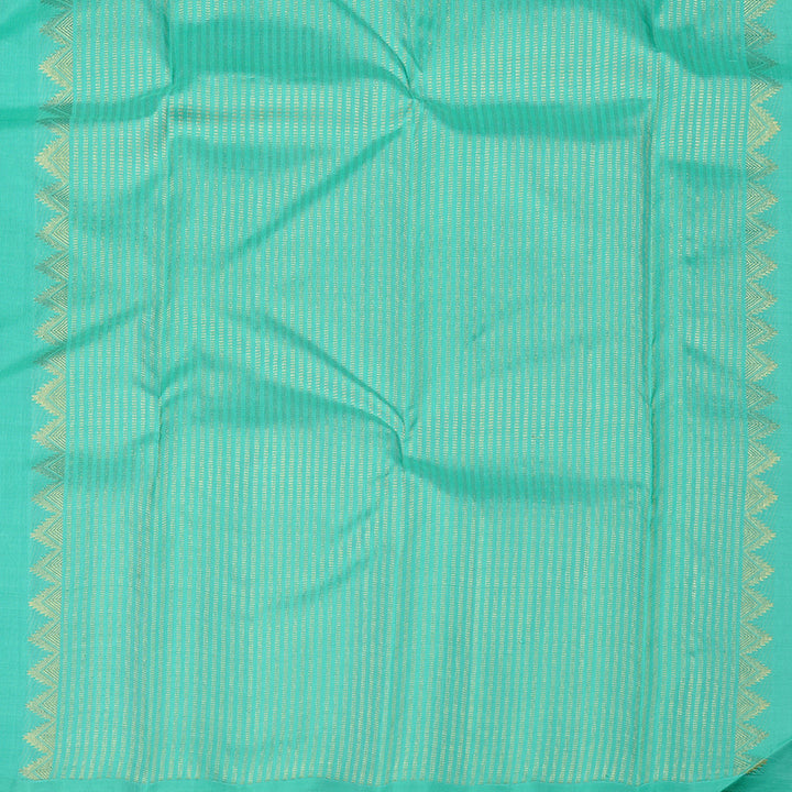 Hayagrivas Blue Handloom Kanjivaram Silk Saree KBD2038C2-1