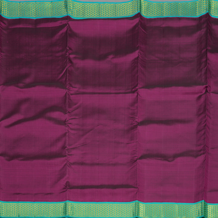 Hayagrivas Handloom Wine Purple Ten Yards Silk Madisar KBD2039C2-2