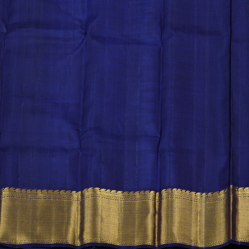 Hayagrivas Handloom Kanjivaram Silk Saree in Enchanting Sky Blue KBD2040C2-3