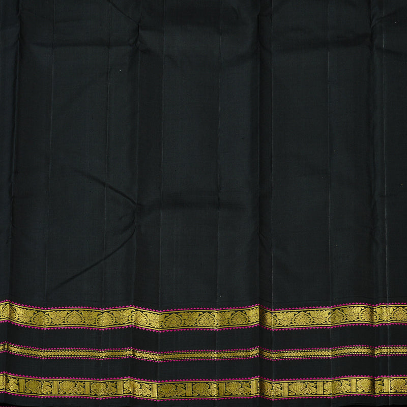 Hayagrivas Handloom Kanjivaram Silk Saree in Pristine White KBD2046C5-1